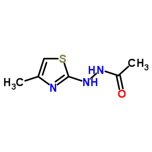 2-(4-甲基-2-噻唑)乙酸肼结构式_17574-13-9结构式