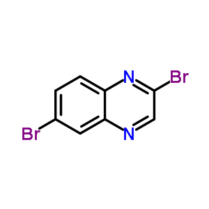 2,6-二溴喹噁啉结构式_175858-10-3结构式