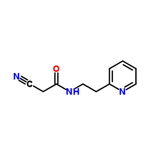 2-氰基-n-[2-(2-吡啶)乙基]-乙酰胺结构式_17624-18-9结构式
