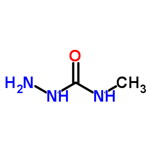 1-氨基-3-甲基尿素结构式_17696-95-6结构式