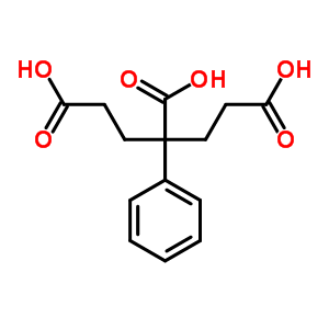 3-苯基-1,3,5-戊烷三羧酸结构式_17724-90-2结构式