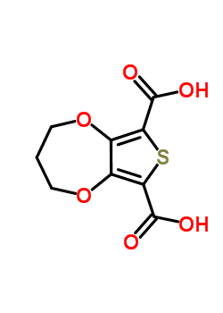 3,4-亚丙基二氧噻吩-2,5-二羧酸结构式_177364-98-6结构式