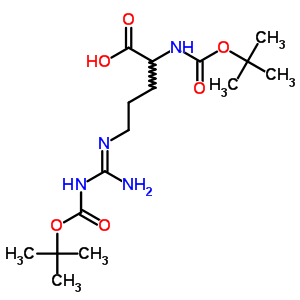 N2-[(1,1-二甲基乙氧基)羰基]-N5-[[[(1,1-二甲基乙氧基)羰基]氨基]亚氨基甲基]-L-鸟氨酸结构式_17907-22-1结构式