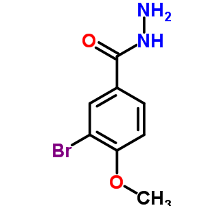 3-Bromo-4-methoxybenzohydrazide Structure,181136-33-4Structure
