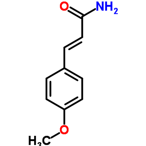 3-(4-甲氧基苯基)-2-丙酰胺结构式_18166-63-7结构式