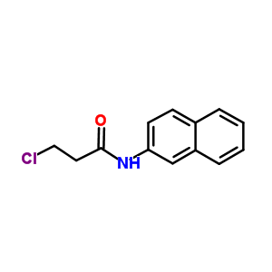 3-氯-n-2-萘丙酰胺结构式_183111-59-3结构式