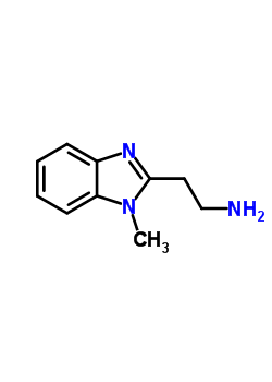 2-(1-甲基-1H-苯并咪唑-2-基)乙胺结构式_184959-13-5结构式