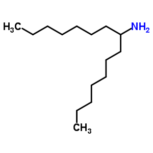 8-十五烷胺结构式_18618-64-9结构式