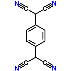 p-苯二丙二腈结构式_18643-56-6结构式