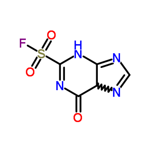 6-Oxo-3,5-dihydropurine-2-sulfonyl fluoride Structure,1869-09-6Structure