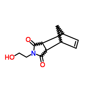 4,7-Methano-1h-isoindole-1,3(2h)-dione,  3a,4,7,7a-tetrahydro-2-(2-hydroxyethyl)- Structure,1873-11-6Structure