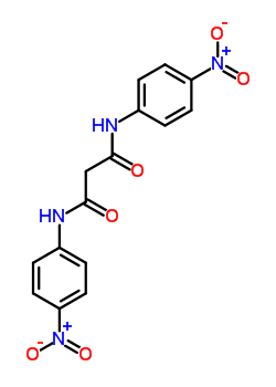 n1,n3-双(4-硝基苯基)-丙二酰胺结构式_1900-40-9结构式
