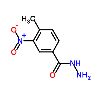 4-甲基-3-硝基苯并肼结构式_19013-12-8结构式