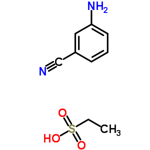 3-氨基苯甲腈结构式_19157-89-2结构式