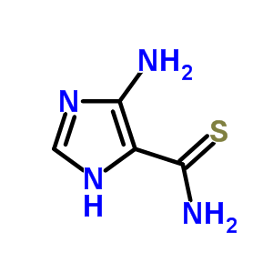 5-氨基-3H-咪唑-4-硫代甲酰胺结构式_19208-58-3结构式