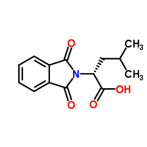 2-(1,3-Dioxo-1,3-dihydro-2H-isoindol-2-yl)-4-methylpentanoic acid Structure,19506-89-9Structure