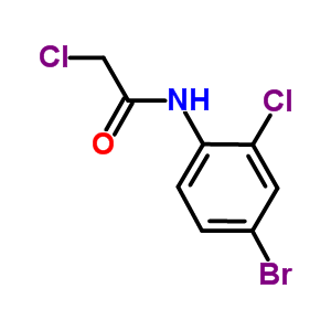 N-(4-bromo-2-chlorophenyl)-2-chloroacetamide Structure,195372-57-7Structure