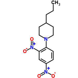 1-(2,4-Dinitrophenyl)-4-propyl-piperidine Structure,19780-01-9Structure
