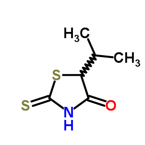 5-丙烷-2-基-2-磺酰基-噻唑啉-4-酮结构式_1986-39-6结构式
