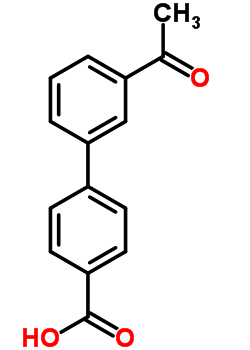 3-乙酰基-联苯-4-羧酸结构式_199678-04-1结构式