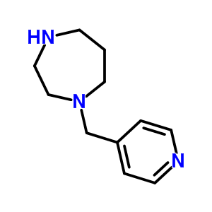 1-(吡啶-4-甲基)-1,4-二氮杂烷结构式_199938-13-1结构式