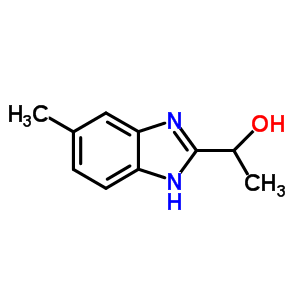 1-(5-Methyl-1H-benzimidazol-2-yl)ethanol Structure,20033-97-0Structure