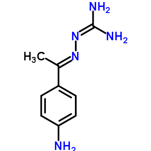 2-[1-(4-氨基苯基)亚乙基氨基]胍结构式_2015-93-2结构式