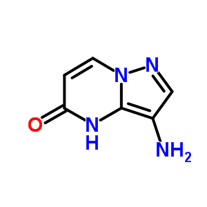 3-氨基吡唑并[1,5-a]嘧啶-5(4H)-酮结构式_201599-20-4结构式