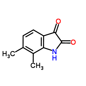 6,7-Dimethyl-1H-indole-2,3-dione Structure,20205-43-0Structure