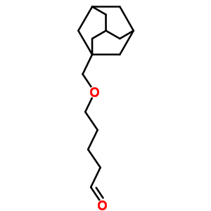 5-(金刚烷-1-基-甲氧基)戊醛结构式_202577-32-0结构式