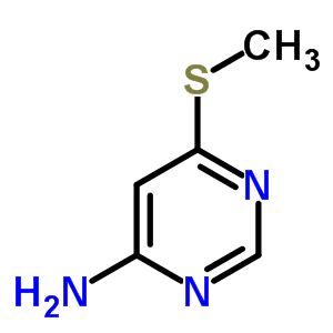 (9ci)-6-(甲基硫代)-4-嘧啶胺结构式_2038-32-6结构式