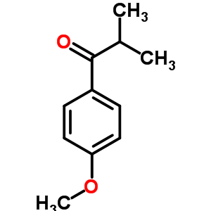 P-甲氧基异苯丁酮结构式_2040-20-2结构式