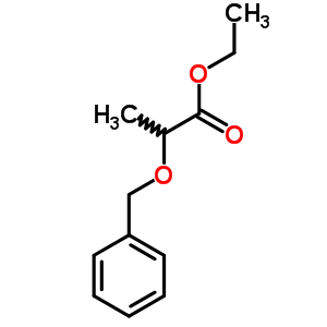 2-(苯基甲氧基)-丙酸乙酯结构式_2040-44-0结构式