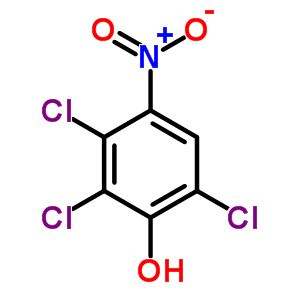 2,3,6-三氯-4-硝基-苯酚结构式_20404-02-8结构式