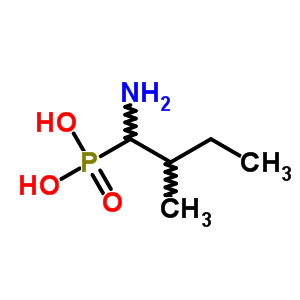 (1-氨基-2-甲基丁基)磷酸结构式_20459-61-4结构式