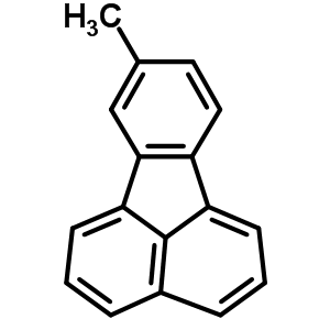8-甲基荧蒽结构式_20485-57-8结构式