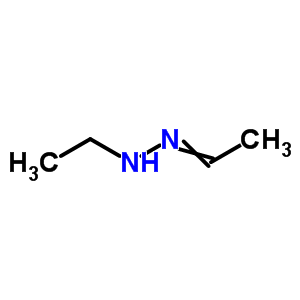 乙醛乙基肼酮结构式_20487-02-9结构式