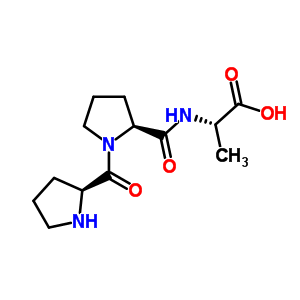 脯氨酰-脯氨酰-丙氨酸结构式_20535-43-7结构式