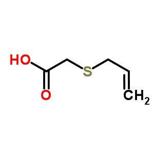 (烯丙基硫代)乙酸结构式_20600-63-9结构式