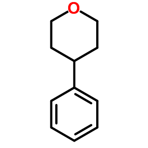 4-苯基四氢-2H-吡喃结构式_20638-52-2结构式