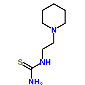 1-(2-哌啶乙基)-2-硫脲结构式_206761-87-7结构式