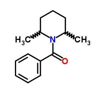 Methanone,(2,6-dimethyl-1-piperidinyl)phenyl- Structure,20722-53-6Structure