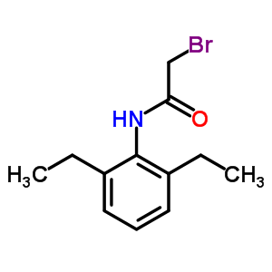 2-Bromo-N-(2,6-diethylphenyl)acetamide Structure,20781-88-8Structure
