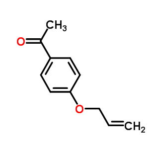 1-[4-(烯丙氧基)苯基]乙酮结构式_2079-53-0结构式