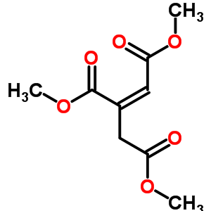 1-丙烯-1,2,3-三羧酸三甲酯结构式_20820-77-3结构式