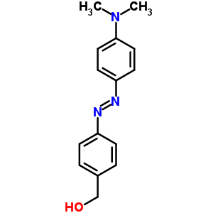 P-[(p-二甲基氨基苯基)氮杂]苄醇结构式_20854-35-7结构式