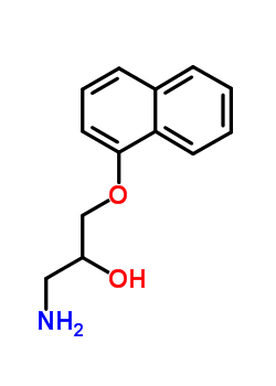 n-去异丙基普萘洛尔结构式_20862-11-7结构式
