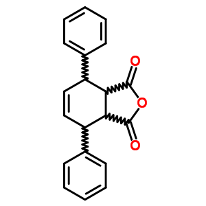 4,7-Diphenyl -3a,4,7,7a-tetrahydroisobenzofuran-1,3-dione Structure,20929-46-8Structure