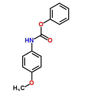 Phenyl n-(4-methoxyphenyl )carbamate Structure,20950-96-3Structure