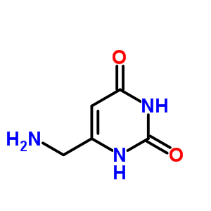 6-(氨基甲基)嘧啶-2,4(1H,3H)-二酮结构式_20989-02-0结构式